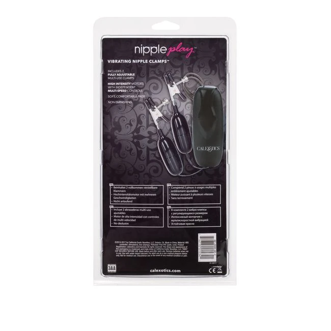 Nipple Play Nipple Clamps Vibrating - Vibration Modes and Features