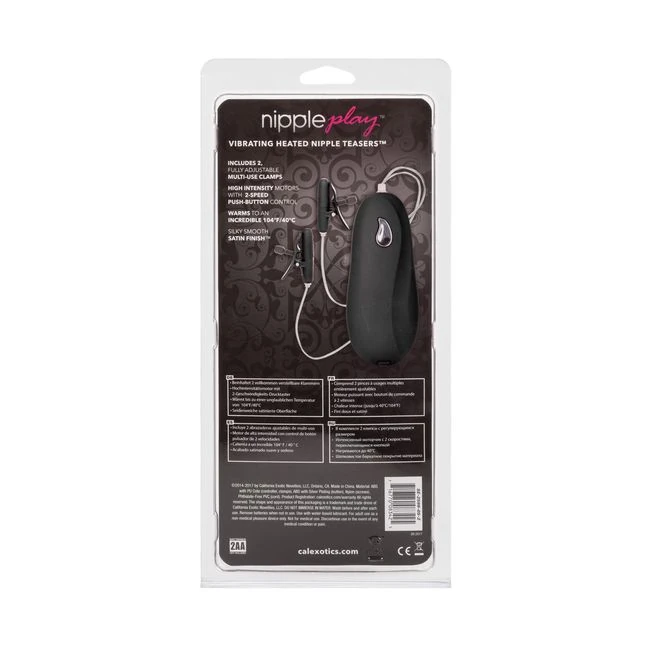 Nipple Play Nipple Teasers Vibrating Heated - Power & Performance