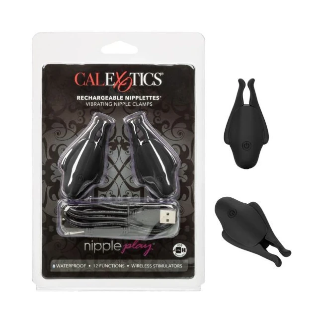 NIPPLE PLAY RECHARGEABLE NIPPLETTES - Discover Intimate Stimulation with Nipple Play Rechargeable Nipplettes
