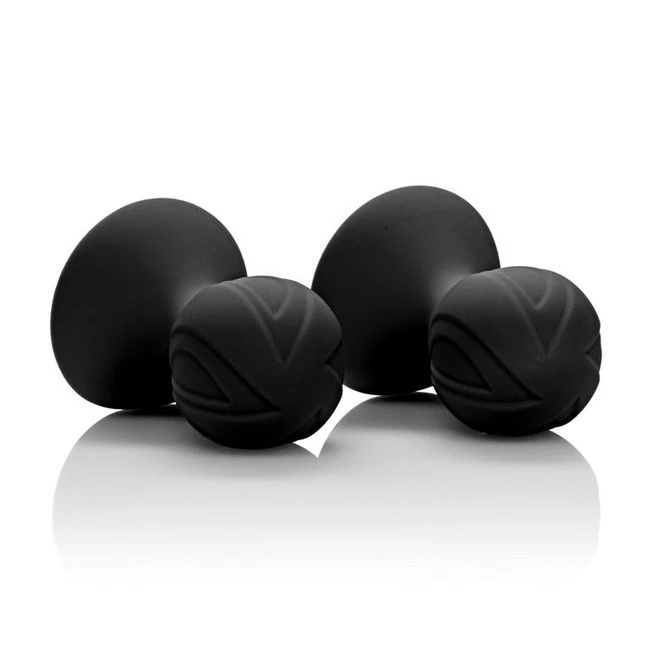 Nipple Play Silicone Pro Nipple Suckers Black - Hardware & Fasteners