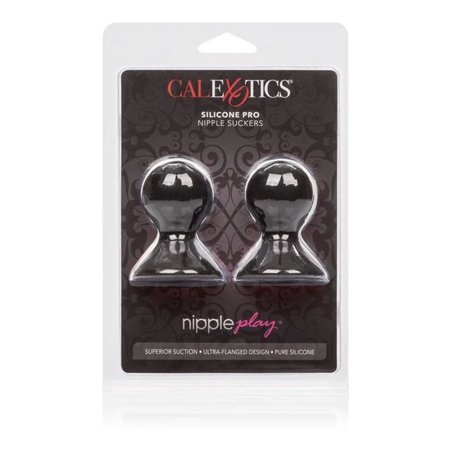 Nipple Play Silicone Pro Nipple Suckers Black - Comfort & Fit