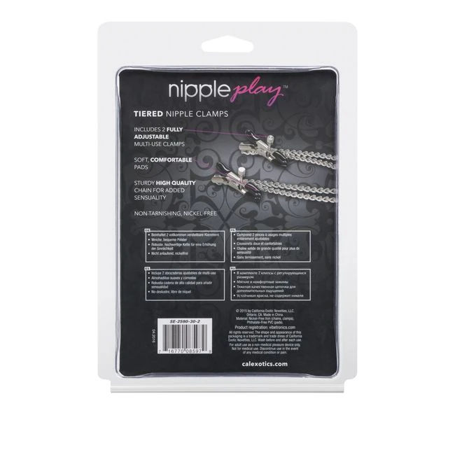 Nipple Play Tiered Nipple Clamps - Specifications
