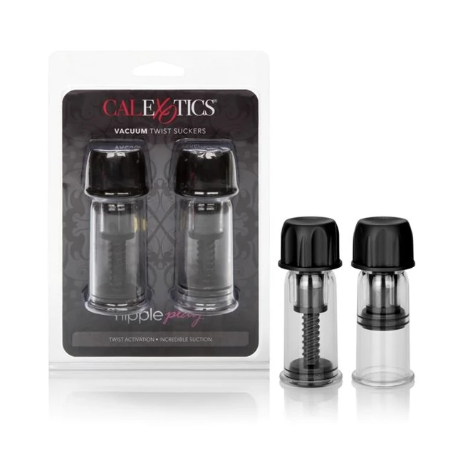 Nipple Play Vacuum Twist Suckers - Comfort, Fit & Care