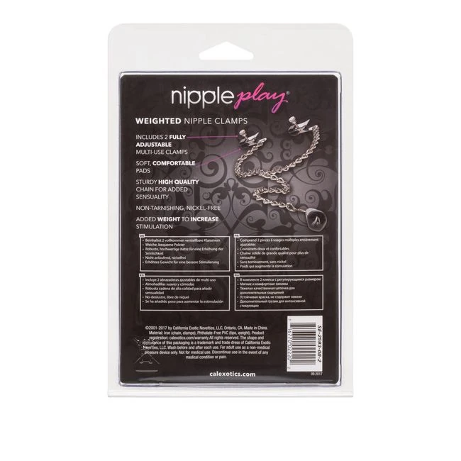 Nipple Play Weighted Nipple Clamps - Hardware & Fasteners