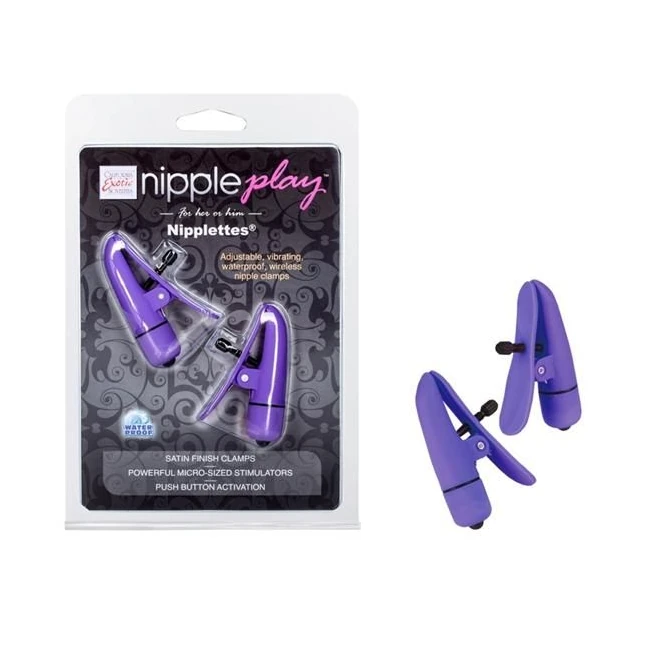 Nipplettes Purple Nipple Clamps - Overview