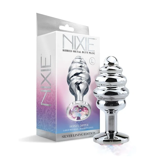 Nixie Honey Dipper Ribbed Stainless Steel Plug - Material & Safety