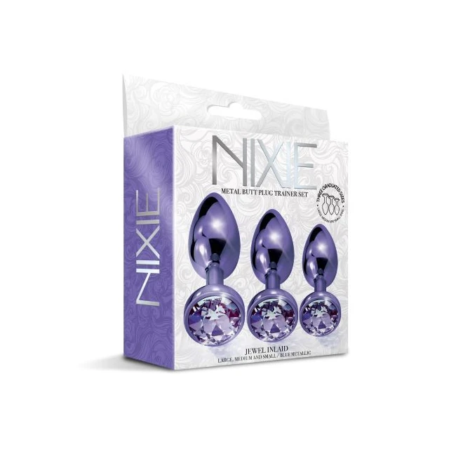 Nixie Metal Plug Trainer Set - Shape &amp; Graduated Sizing
