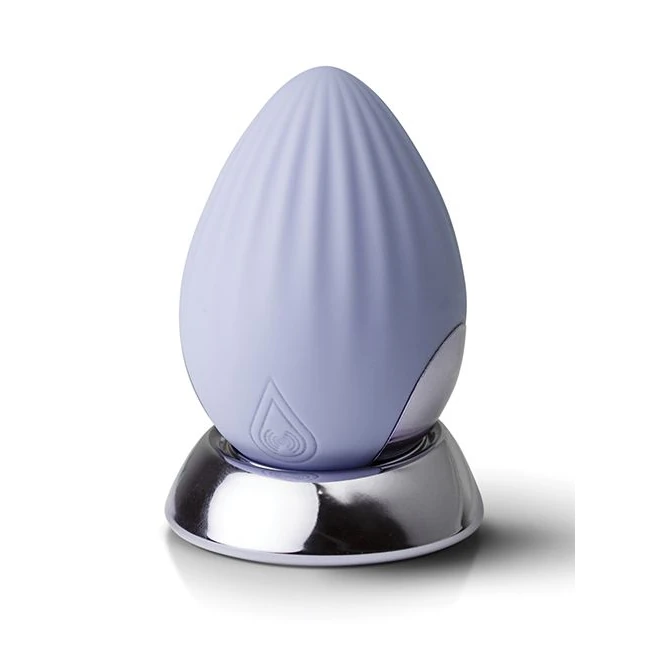 Niya 4 Cornflower the Discrete Palm Held Massager - Experience Deep Relaxation with the Niya 4 Cornflower Vibrating Egg