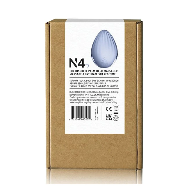 Niya 4 Cornflower the Discrete Palm Held Massager - Power & Performance