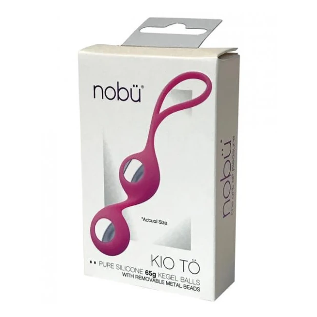 Nobu Kio to Training Size Beads Kegel Balls - Shape & Comfort