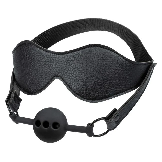 Nocturnal Collection Eyes Mask Breathable Ball Gag - Build & Quality