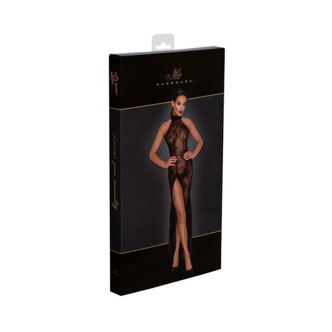 Noir Handmade Long Tulle Dress - Fabric & Feel