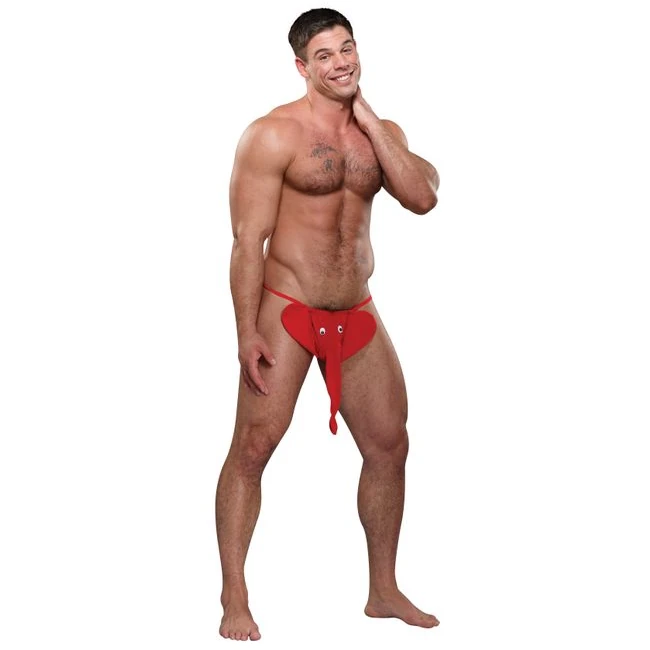 Novelty Squeaker Elephant G-string O/s - Build & Quality
