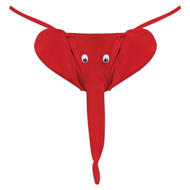 Novelty Squeaker Elephant G-string O/s - Comfort & Fit