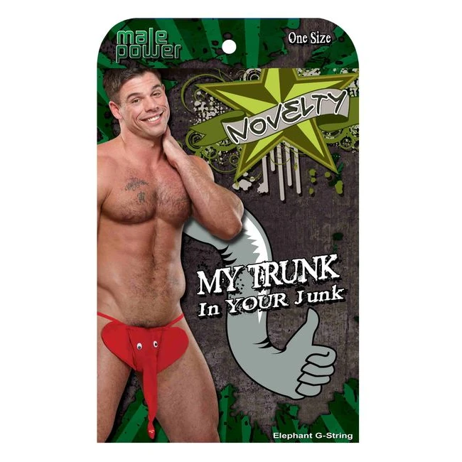 Novelty Squeaker Elephant G-string O/s - Features & Uses