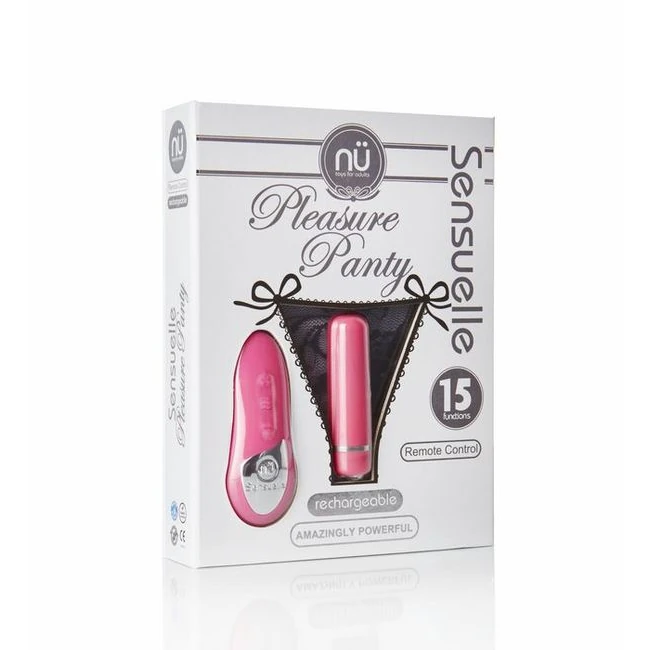 Nu Sensuelle Pleasure Panty Bullet W/remote Control 15 Function - - How It Feels