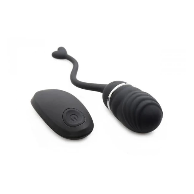 O-bomb Rechargeable Remote Control Egg Vibrator Black - How It Feels