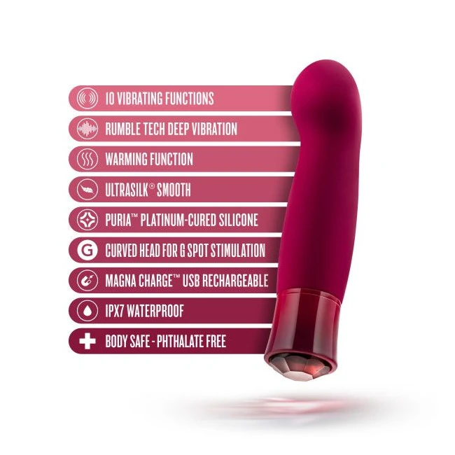 Oh My Gem Classy Garnet - Introducing the Oh My Gem Classy Garnet Vibrator