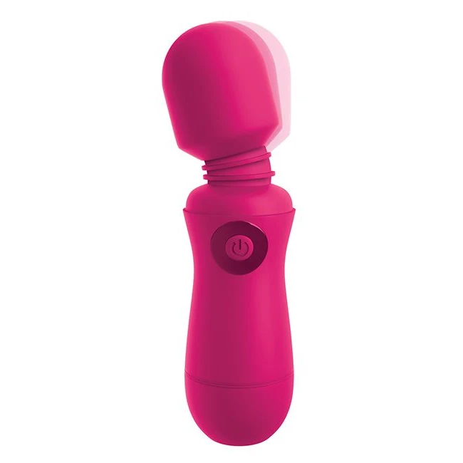 Omg # Enjoy Rechargeable Wand Fuchsia - Vibration Modes