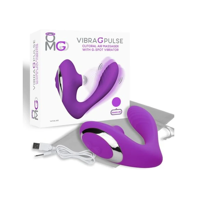 Omg Vibra G Pulse Clitoral Suction Massager W/ G-spot Vibrator - How It Feels