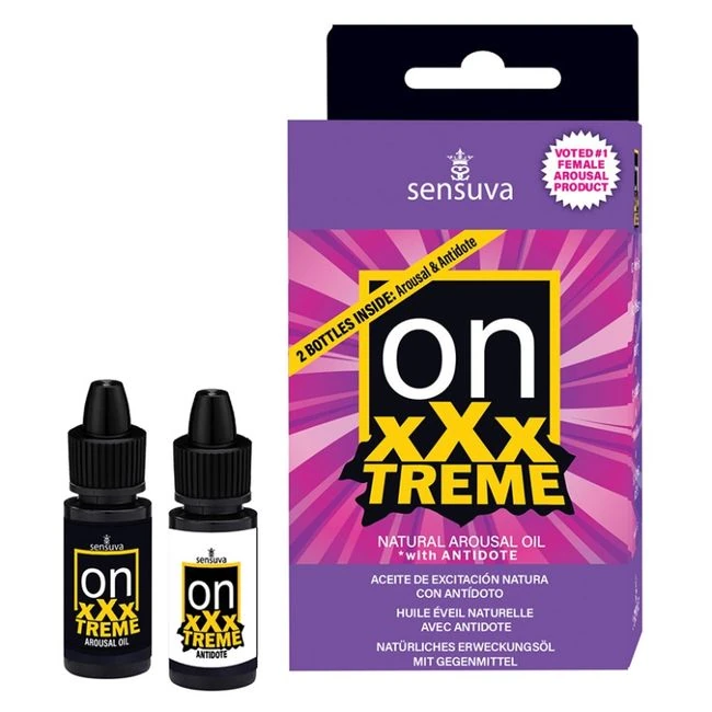 On Xxxtreme Arousal Oil 0.17 Fl Oz with Antidote Oil - Formula &amp; Feel