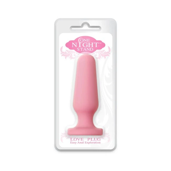 One Night Stand Love Plug Pink Easy Anal Plug - Shape & Comfort