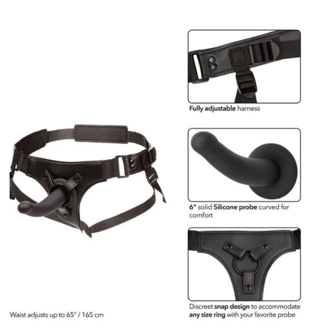 Onyxxx Jock Strap W/silicone Probe - Vibration Modes