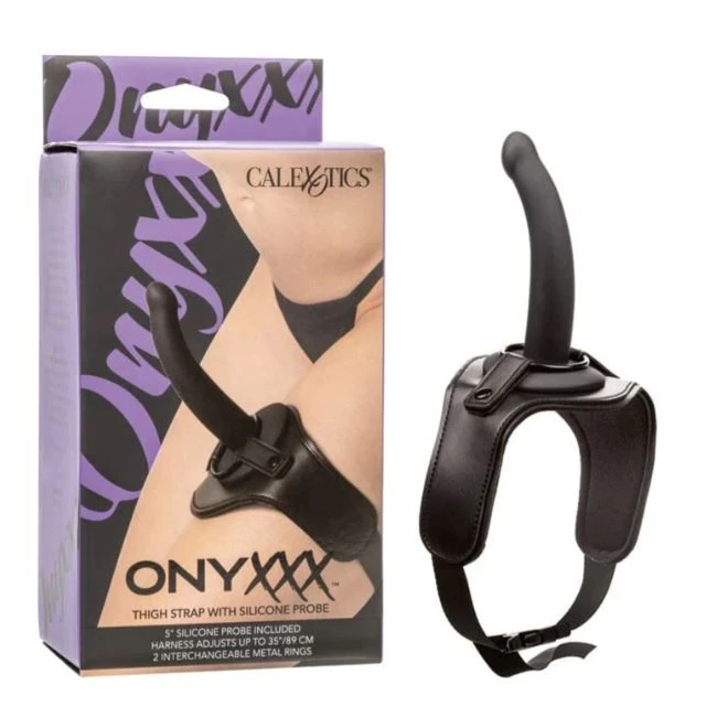 Onyxxx Thigh Strap W/silicone Probe - How It Feels