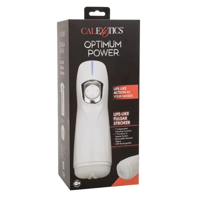 Optimum Power Pulsar Stroker - Experience Next-Level Pulsing Pleasure