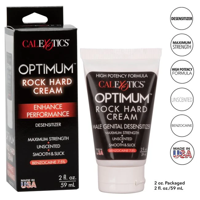 Optimum Rock Hard Cream 2 Oz - Application & Usage