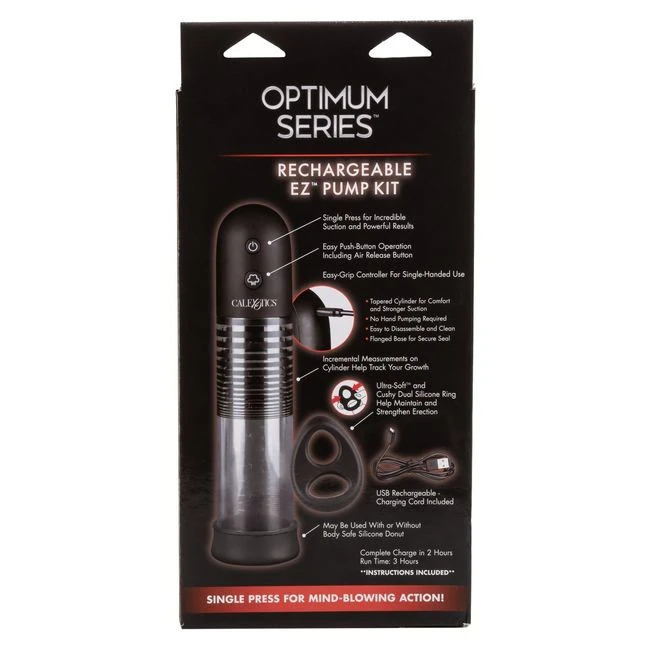 Optimum Series Rechargeable Ez Pump Kit - Design & Materials