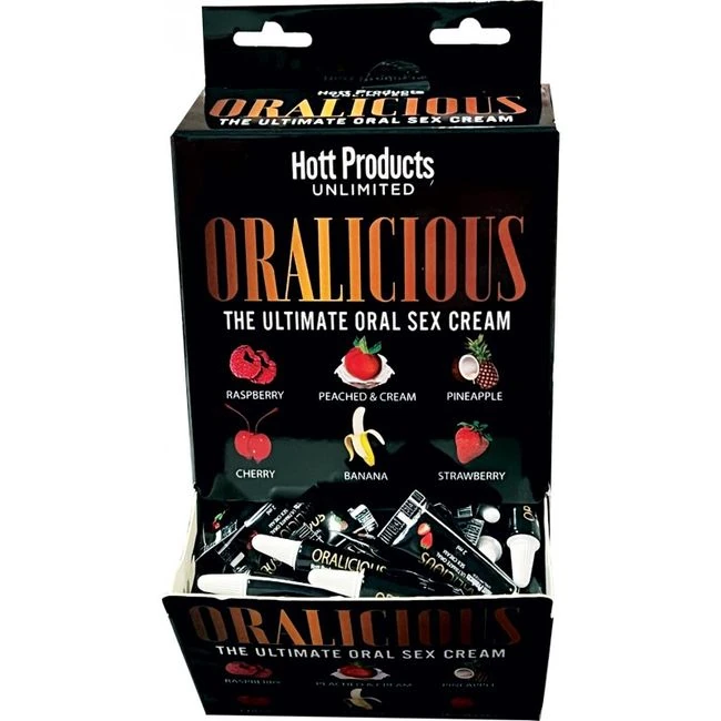 Oralicious Asst Flavors 144pc Display 2ml Tubes - Overview