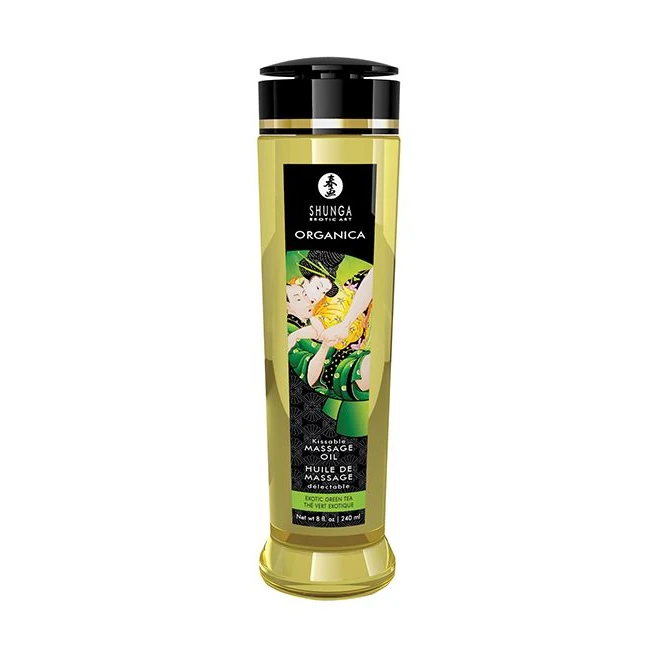 Organica Massage Oil Green Tea - Formula & Feel