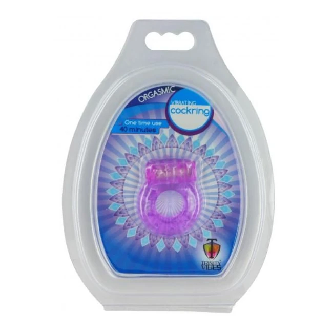 Orgasmic Vibrating Cockring Purple - Fit & Sizing