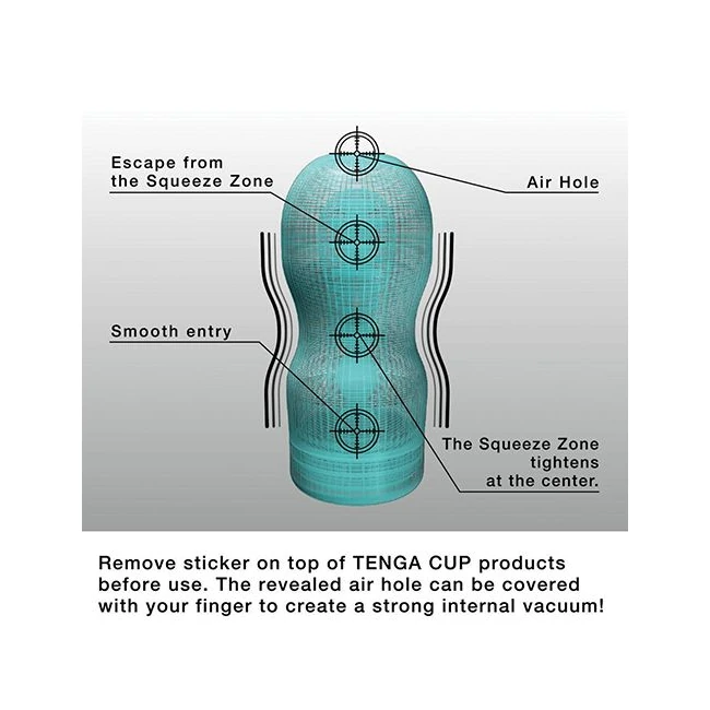Original Vacuum Cool Cup - Constricted and Suction Features