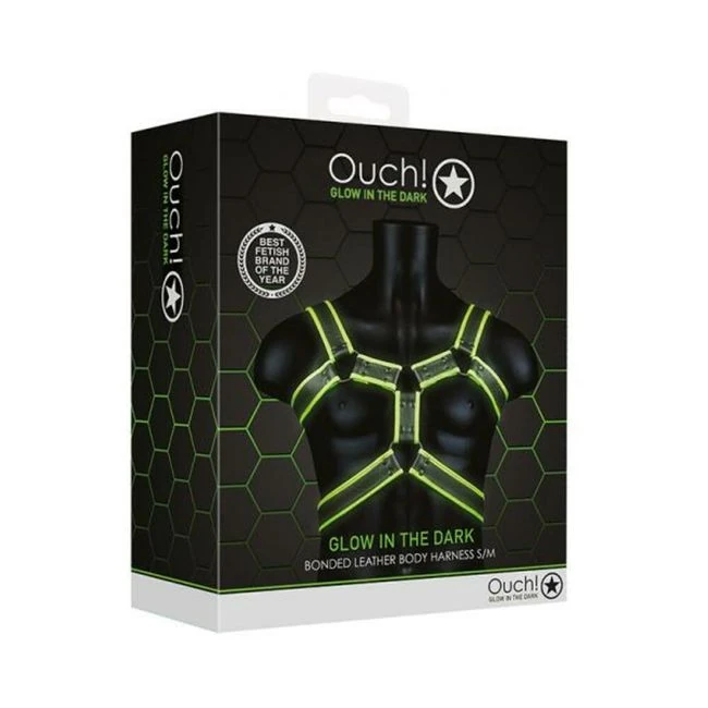 Ouch Body Harness Gitd - Shape & Texture