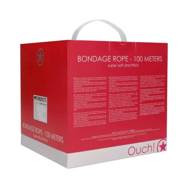 Ouch! Bondage Rope 100 Meter - Build & Quality