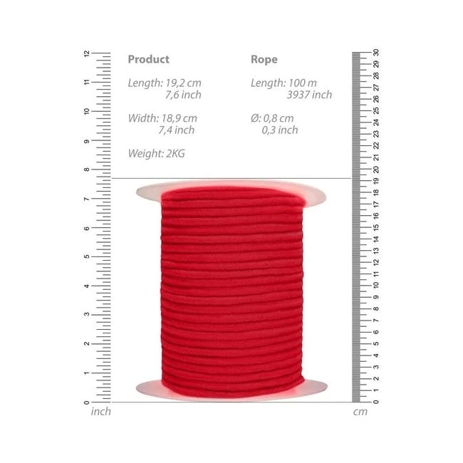 Ouch! Bondage Rope 100 Meter - Hardware & Fasteners