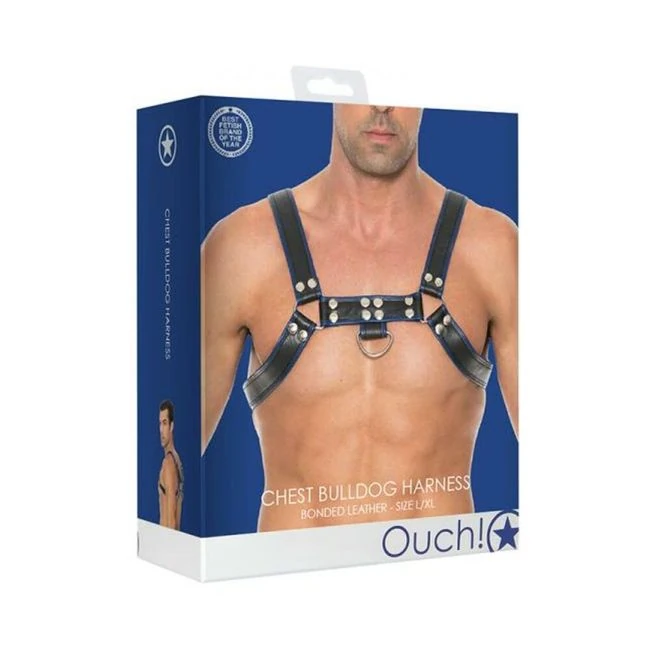 Ouch Chest Bulldog Harness - Shape & Texture
