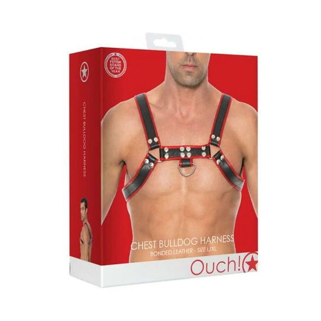 Ouch Chest Bulldog Harness - Material Feel & Construction