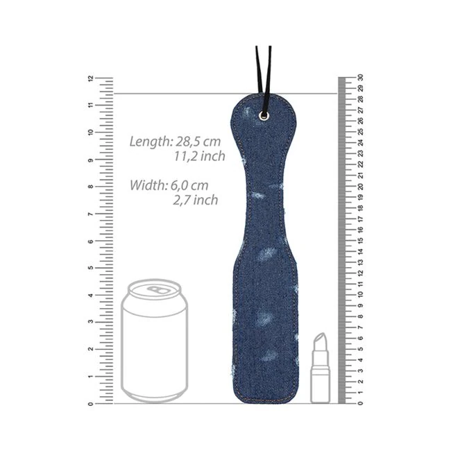 Ouch! Denim Paddle - Roughened Denim Style - Blue - Materials & Design