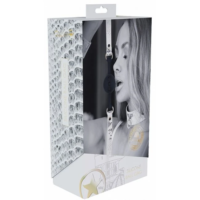 Ouch! Florence Collection Silicone Ball - Quick-Release Buckles for Faster Removal