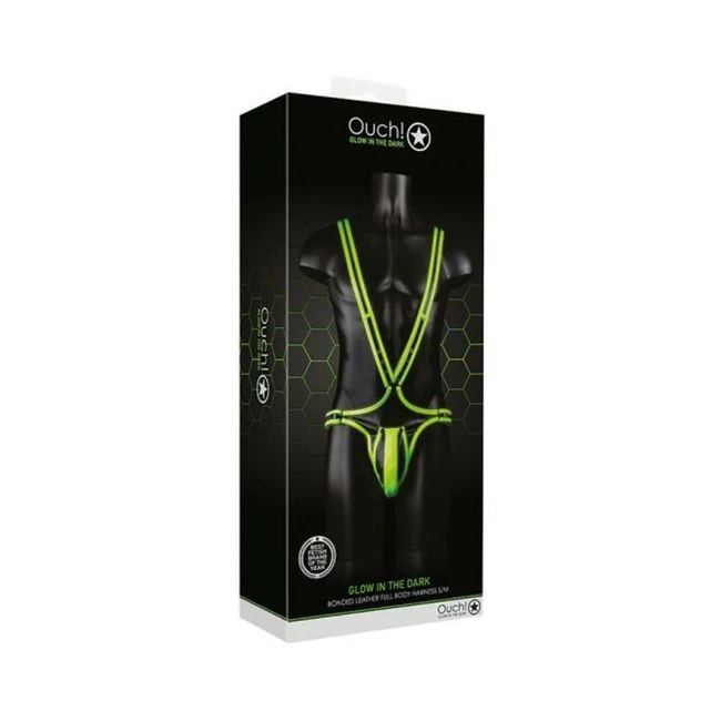 Ouch Full Body Harness Gitd - Shape & Texture