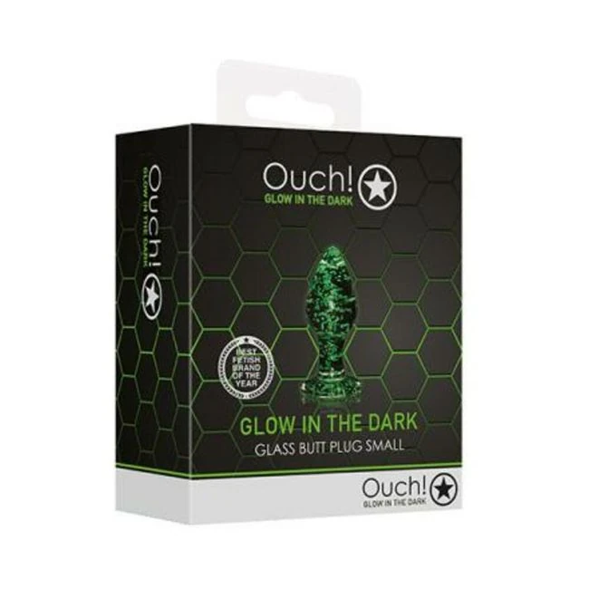 Ouch Glass Butt Plug Gitd - Shape & Comfort