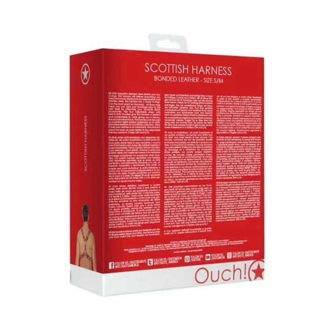 Ouch Harness Men Scott - Additional Details