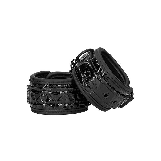 Ouch! Luxury Hand Cuffs - Neoprene and Faux Leather Construction