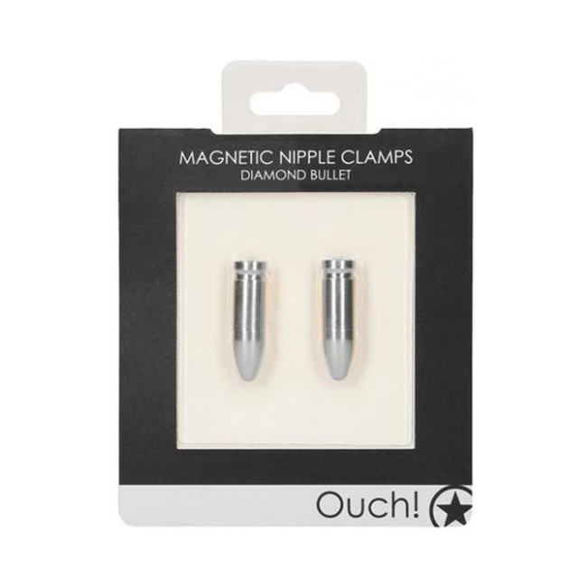Ouch Magnetic Nipple Clamps - Diamond Bullet - - What Is the Ouch Magnetic Nipple Clamps - Diamond Bullet -?