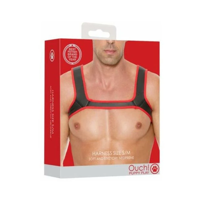 Ouch Neoprene Harness - Material Feel