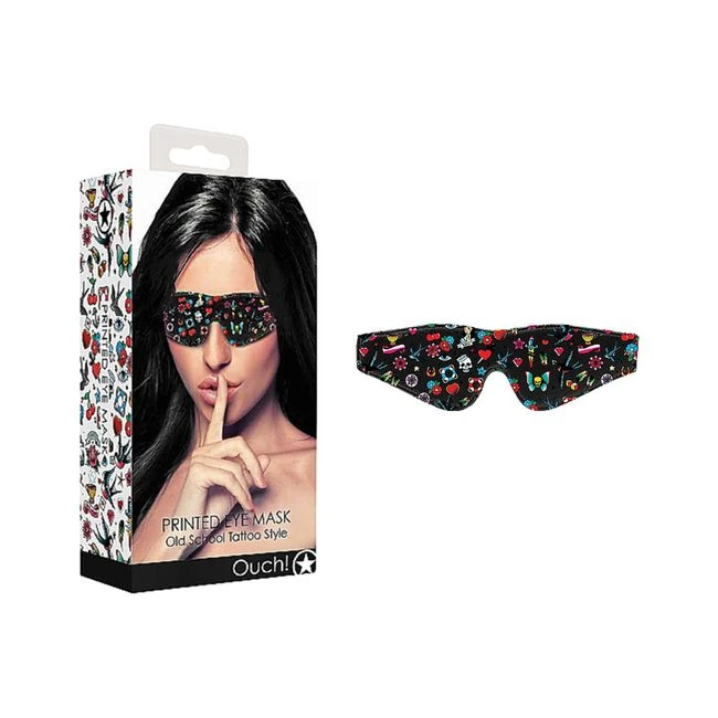 Ouch! Old School Tattoo Printed Eye Mask - Build & Quality