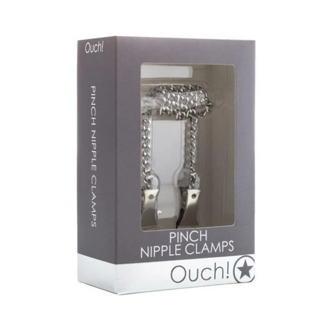 Ouch Pinch Nipple Clamps Metal - Overview